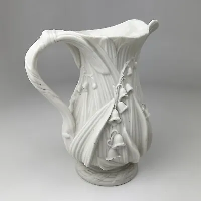 Buy VERY RARE Copeland Parian Ware  Lily Of The Valley Jug Pitcher, C 1850, England • 192.76£