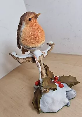 Buy Royal Doulton Robin On Holly Branch 1996 Natures Heritage Perfect Condition • 19£