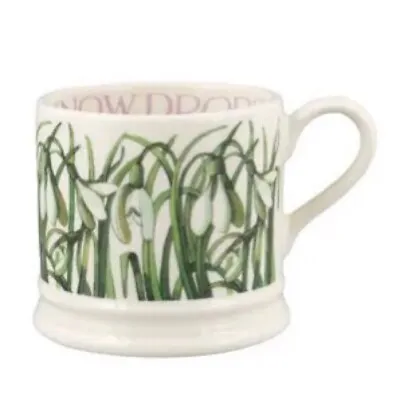 Buy Emma Bridgewater Pottery - Snowdrops  SMALL Mug -  New First  - Wild Flowers • 16.95£