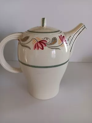 Buy Woods Ivory Ware England Art Deco Style Coffee Pot • 15.99£