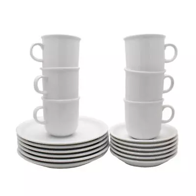 Buy Thomas Trend Tableware Set Crockery Porcelain White Dishwasher Safe 12-pcs 18339 • 138.22£