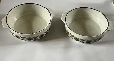 Buy Vintage Retro 1970s Poole Pottery Argosy Handled Cereal / Soup Bowls  • 8.99£