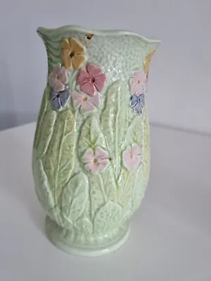 Buy Art Deco Melba Ware Spring Flowers Vase (Green) • 20£