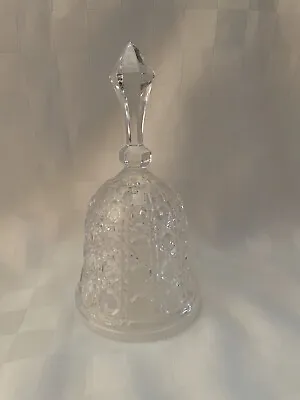 Buy VINTAGE CRYSTAL CUT GLASS HAND BELL (79a) • 5.65£
