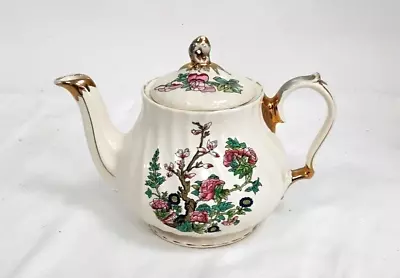 Buy Vintage Sadler Indian Tree Tea Pot C 1960 Ribbed - M03 • 18£