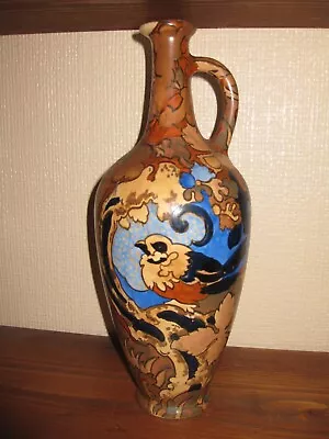 Buy Bursley Ware Frederick Rhead AMSTEL Gourd Tall Vase Art Deco Unusual Shape Rare • 39.99£