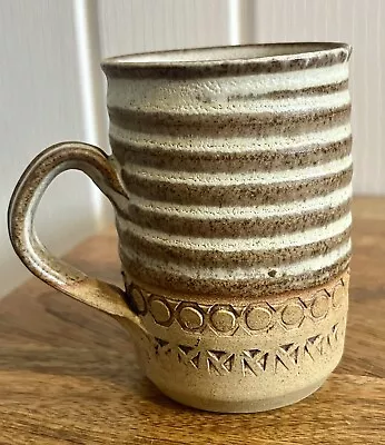 Buy Vintage Broadstairs Studio Pottery Mug Cup Tankard Stoneware Rustic Retro 70s • 10.95£