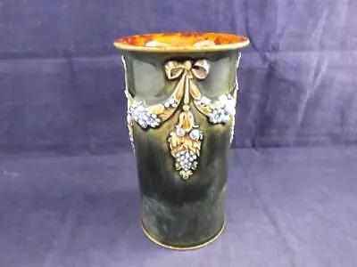 Buy Antique Royal Doulton Lambeth Vase  - Chip On The Rim. • 8.96£
