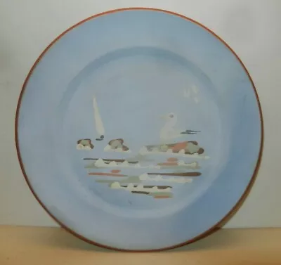Buy Babbacombe Pottery Plate Seagull - Unglazed - Oddity • 12£