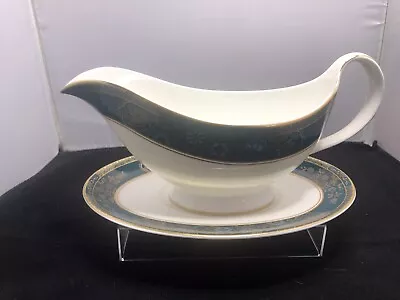Buy Royal Doulton Carlyle Gravy Boat & Stand 1st Quality • 28£