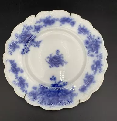 Buy Antique 9  Flow Blue Dinner Plate, WH Grindley Albany Pattern • 32.26£