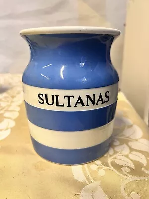 Buy T G Green Cornish Ware Sultanas Storage Jar • 0.99£