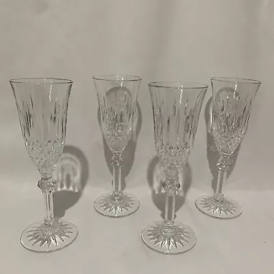 Buy Vintage Cut Glass Glasses Set • 10£