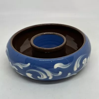 Buy Bovey Tracey Post Ring Vase 13cm Torquay Pottery Devon Art Pottery • 5.99£