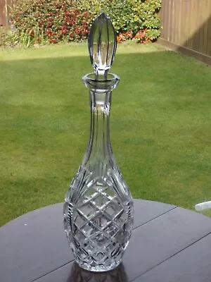 Buy Quality  Cut Crystal  14  Tall Wine / Sherry  Decanter • 12.99£