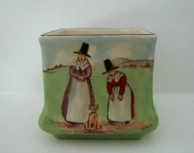 Buy Very Rare Royal Doulton Seriesware Small Vase - Welsh Ladies D5914 - Perfect !! • 120£