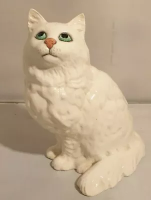 Buy Beswick White Persian Cat Figure,model No 1867,8   Height,vgc • 22£