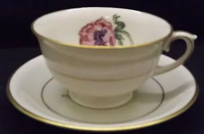 Buy Lamberton Ivory  Field Flower Cup & Saucer For Lunning Inc. • 14.22£