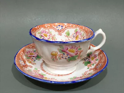 Buy Vintage Staffordshire Bone China Tea Cup & Saucer • 14.95£