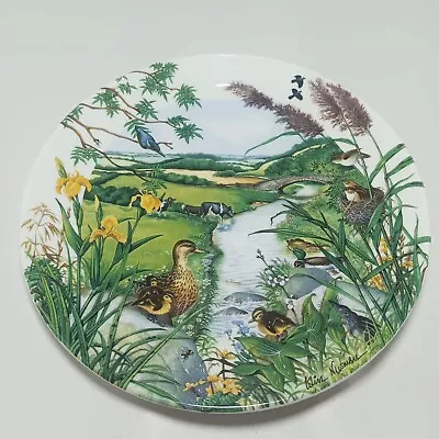 Buy Antique 19th Porcelain Plate Signed Rare Dish England 21Cm/8  By Colin Newman • 50.40£