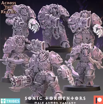 Buy Sonic Tormentors Male Squad Of 5 ( Free Postage ) • 15.99£