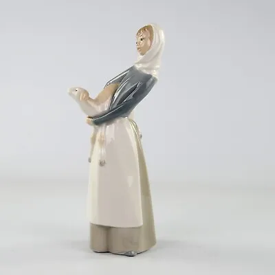 Buy Lladro Figurine, Girl With Lamb, 4584 • 33£