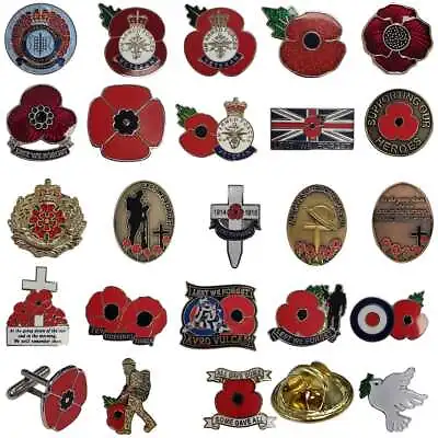 Buy Remembrance Enamel Lapel Badge Military Brooch Veteran • 3.95£