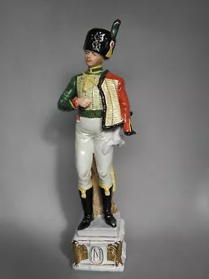 Buy Louis Sayn Capodimonte Napoleonic Soldier Porcelain/china Figurine • 124£