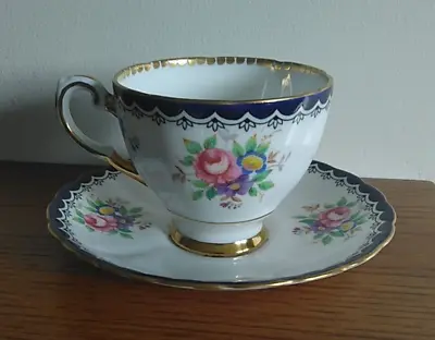 Buy Tuscan Fine English Bone China Tea Cup & Saucer, C. 1950s • 19.99£