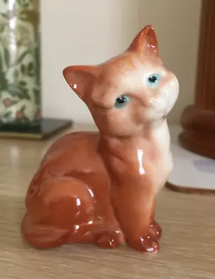 Buy Beswick Lovable Ginger Cat Figurine.  3 Inches High. Absolutely Perfect. • 15£