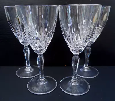 Buy 4 Gabriella 24% Lead Crystal Large Wine Glasses - 17 Cm (6.75 ) Tall - 170 Ml • 14.99£