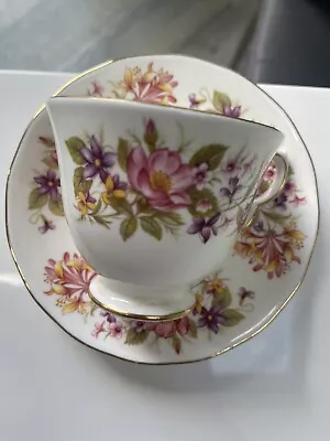 Buy Colclough Bone China Tea Cup Saucer Set • 3£