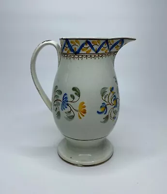 Buy Prattware Pottery Jug, Yorkshire Potteries, C. 1800. • 5.50£