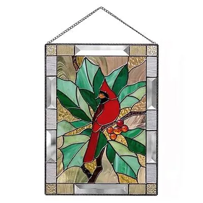 Buy Pendant Wall Decor Sun Catcher Stained Glass Bird Species Window Hangings • 10.21£