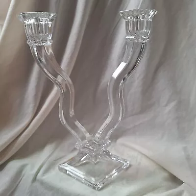 Buy Vintage Nachtmann Lead Crystal Twin Candleholder • 30£