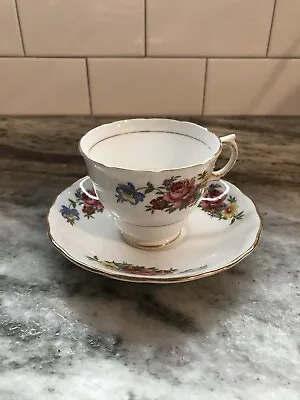 Buy Colclough China Made In Longton England Genuine Bone China Tea Cup And Saucer  • 21.37£