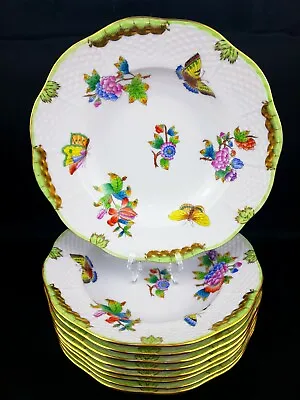 Buy Herend Queen Victoria VBO Soup Plates 9 Pcs. Smaller Size ~ 8.26  • 925.01£