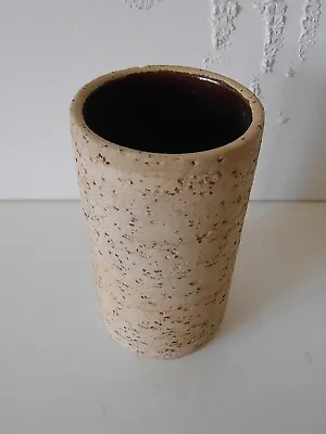 Buy Mid Century Modern Minimalist Cylinder Vase Bitossi Style Unglazed Tumbler Vase • 11.37£