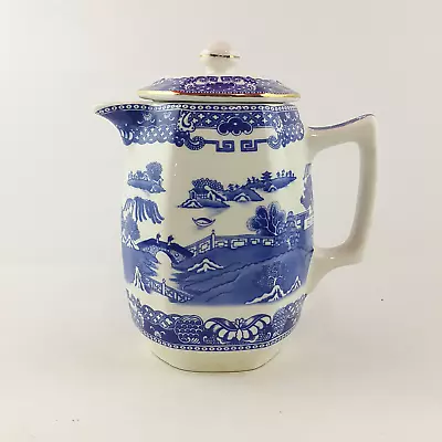 Buy Ringtons - Blue & White Jug With Lid - OP 3348 • 20£