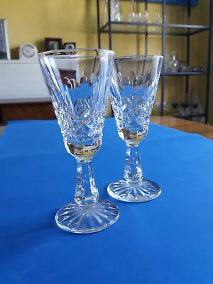 Buy PAIR Of WATERFORD CRYSTAL 'KENMORE' SHERRY GLASSES • 15£