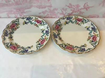 Buy 2 Booths Floradora Vintage China  Side Plates • 3.95£