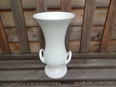 Buy Vintage Shorter & Sons White 2 Handled Vase • 5£