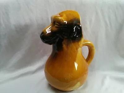 Buy Antique French Sarreguemines Majolica Monkey Head Ale Pitcher / Jug (2 Of 2) • 49.99£