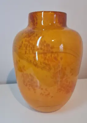 Buy William Walker Glass Vase RCA 1978 Signed Isle Of Wight England Studio Glass • 81.65£