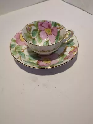 Buy Vintage Tuscan Fine English Bone China Tea Cup & Saucer Floral #3 L101 • 23.62£