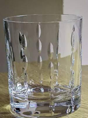 Buy Vintage Tear Drop Crystal Whisky Tumblers 3 3/4  Heavy Quality Hand Cut Superb  • 10.95£