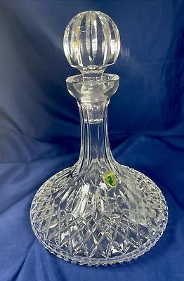 Buy WATERFORD  Alana Ships  Crystal Decanter And Stopper 10.25  X 7.5  • 336.17£