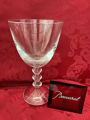 Buy NEW FLAWLESS Stunning BACCARAT France Glass VEGA Crystal WATER COCKTAIL GOBLET E • 309.79£