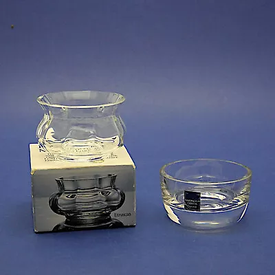 Buy Vintage Dartington Crystal Dish & FT387 Roman Bowl By Frank Thrower - PART BOXED • 7.99£
