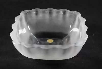 Buy Lalique Troika Scalloped Bowl Signed 4 1'2'' • 85.34£